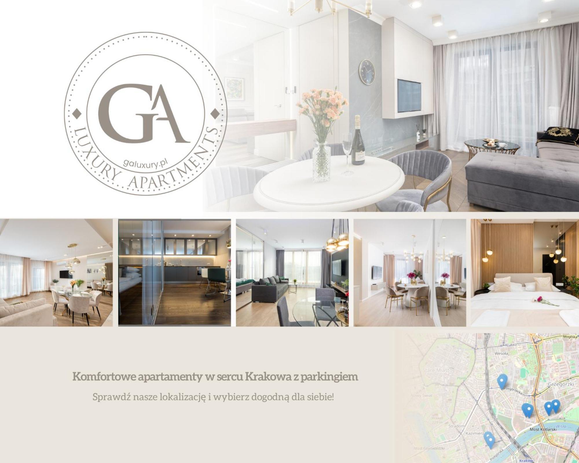 Ga Luxury Apartments G9 Krakkó Kültér fotó