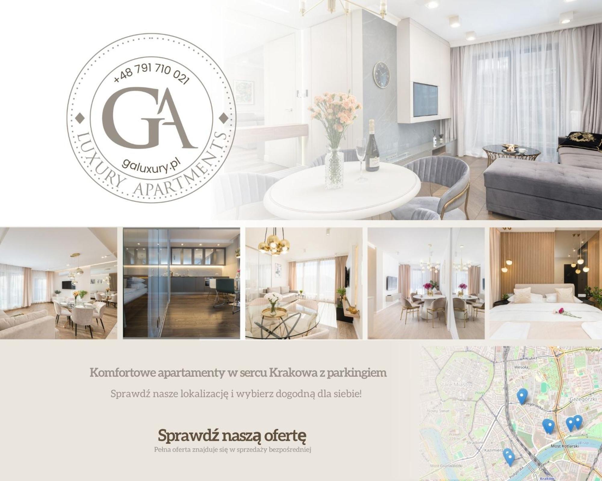 Ga Luxury Apartments G9 Krakkó Kültér fotó